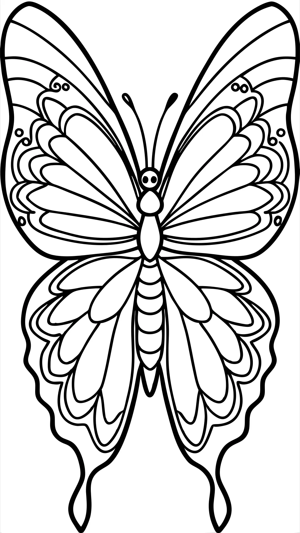 coloriages papillon à imprimer